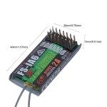Flysky FS-IA6b 2.4G 6 canaux télécommande plastique bricolage RC avion Flysky Fs I6 Radio systèmes Type